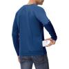 Rash Guard for Men Swim Shirt Quick Dry UPF 50+ Long Sleeve Fishing Shirt for Men UV Sun Protection Beach Shirts(Ocean)