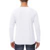 Rash Guard for Men Swim Shirt Quick Dry UPF 50+ Long Sleeve Fishing Shirt for Men UV Sun Protection Beach Shirts(White)