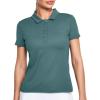 Ewedoos Womens Golf Shirts Breathable UPF 50+ Sun Protection Polo Shirts for Women Dry fit Polos Short Sleeves(Green)