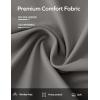 Ewedoos Dress Pants Women Wide Leg Woman Stretchy Work Pants Casual Trousers Slacks for Women Pull On Business Outfits(Silentstorm)