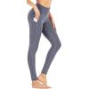 Ewedoos Yoga Pants Sets-Includes Workout Shorts（8” Length, Large and Leggings with Pockets for Women(Full-Length,Large)