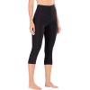 Ewedoos womens Capri(Capris Black)