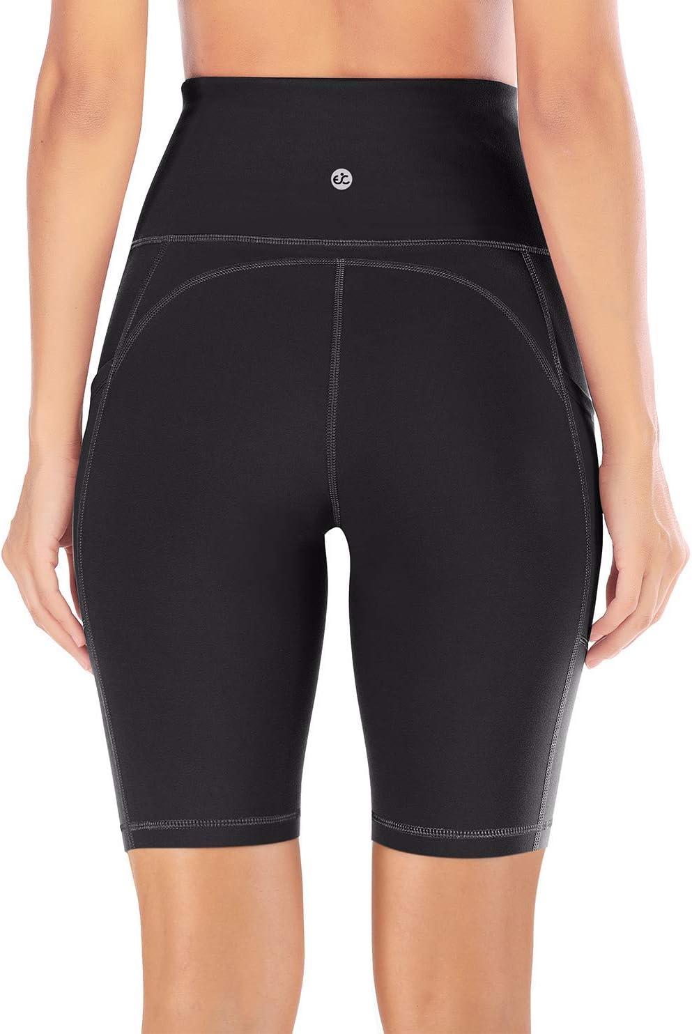 image:imageEwedoos Yoga Pants SetsIncludes Workout Shorts8 Length Small and Leggings with Pockets for WomenFullLengthSmall