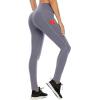 Ewedoos Yoga Pants Sets-Includes Workout Shorts（8” Length, Medium and Leggings with Pockets for Women(Full-Length,Medium)
