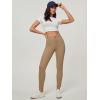 Ewedoos Women Jeans High Waisted Stretchy Skinny Jeans for Women Tummy Control Jeggings Pull on Jeans Leggings with Pockets(Khaki)