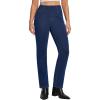 Ewedoos Straight Leg Jeans for Women Stretchy Pull On Sweatpant Jeans Women High Waisted Jean Trendy Causal Denim Pants(Dark Blue)