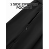 Athletic Dress with Built in Shorts & Bra Adjustable Straps Workout Dress for Tennis Golf Midi Dresses for Women(Black)