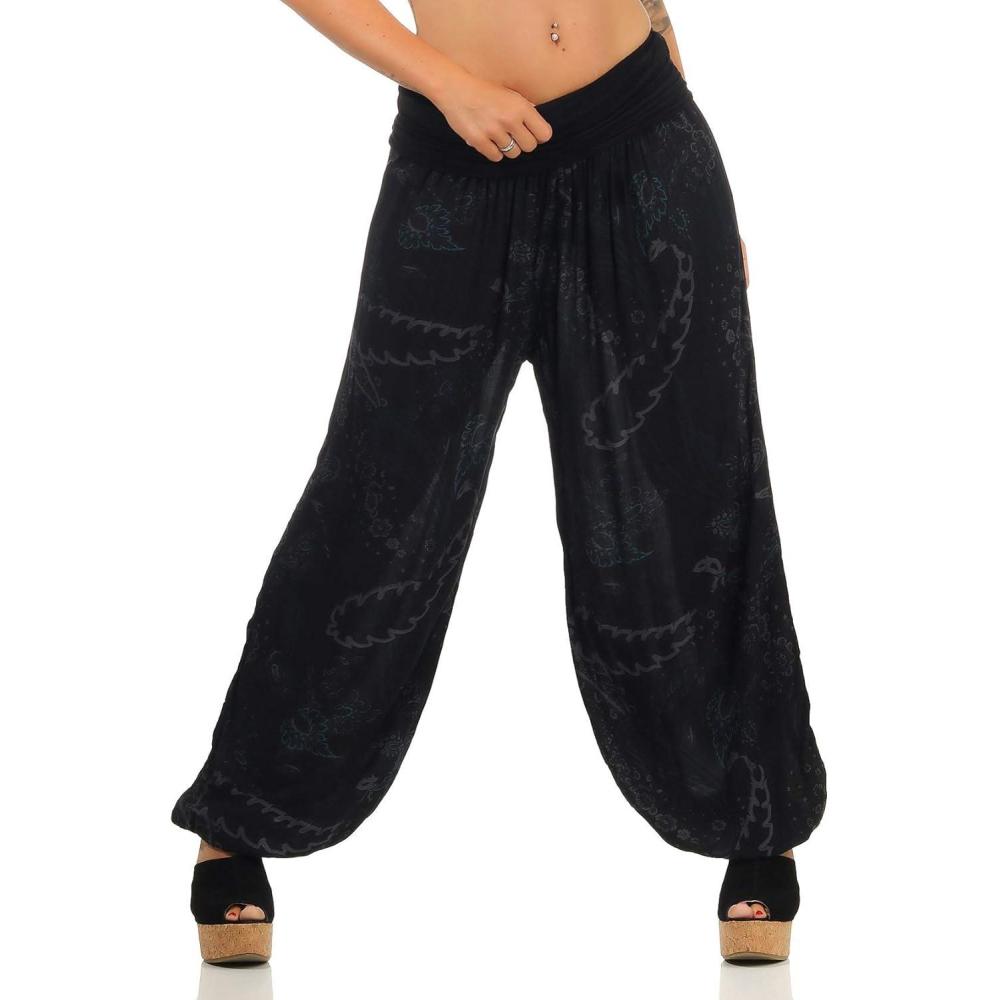 imageMalito Femme Pantalon Sarouel Yoga Pantalon Sport 7185Noir