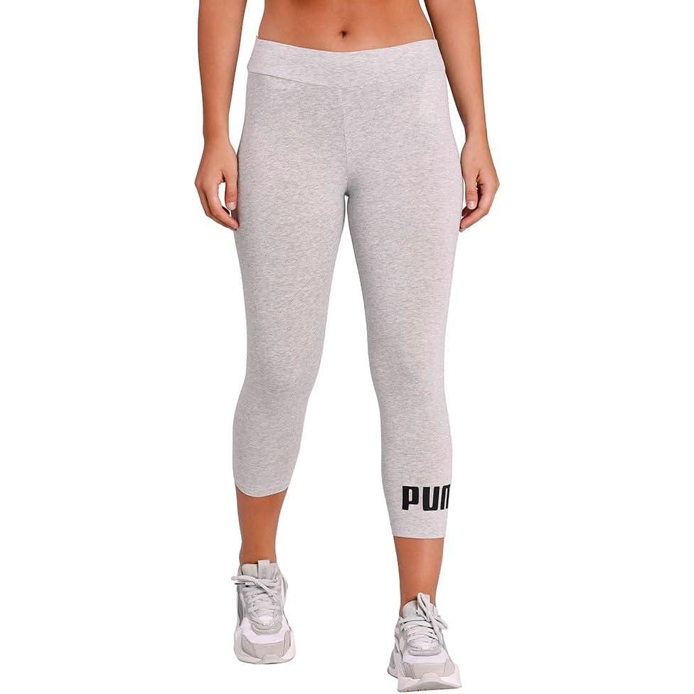 image:imagePuma Legging Logo Ess S  Collants  Legging Logo ESS S  FemmeLight Gray Heather